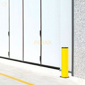 Restringe el paso de vehículos a la vez que protege puertas industriales, maquinaria y demás infraestructura