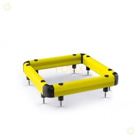 Protector flexible para la base de pilar, poste o columna