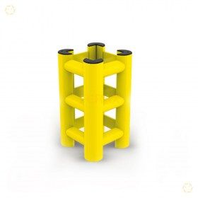 Protector de pilares flexible