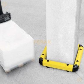 Protección perimetral contra choques situados a baja altura de elementos estructurales