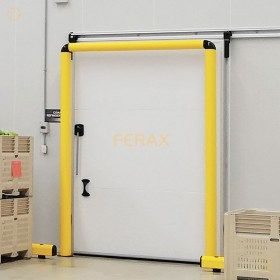 Protege eficazmente marcos y bordes a ambos lados de la puerta